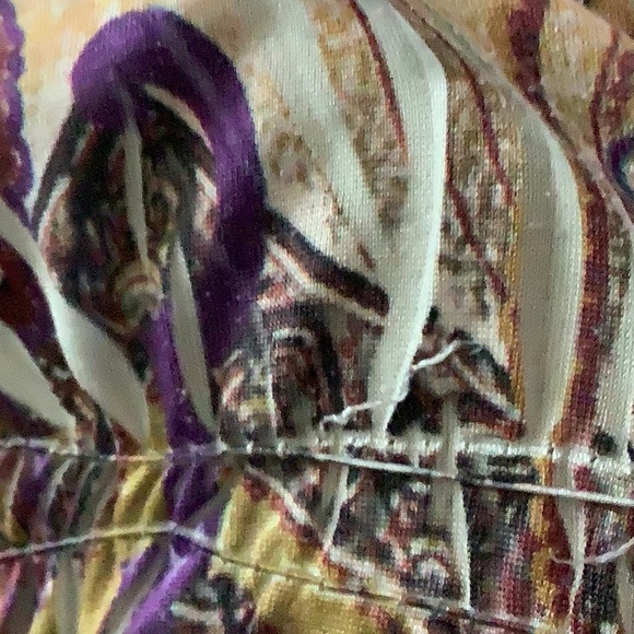 APT 9 beach cover or summer dress stretchy with beading earth-tones. Siz… - Picture 13 of 13